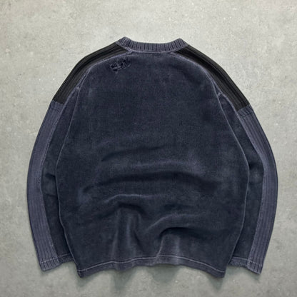 00’s Quiksilver Corduroy Knit Jumper (M)