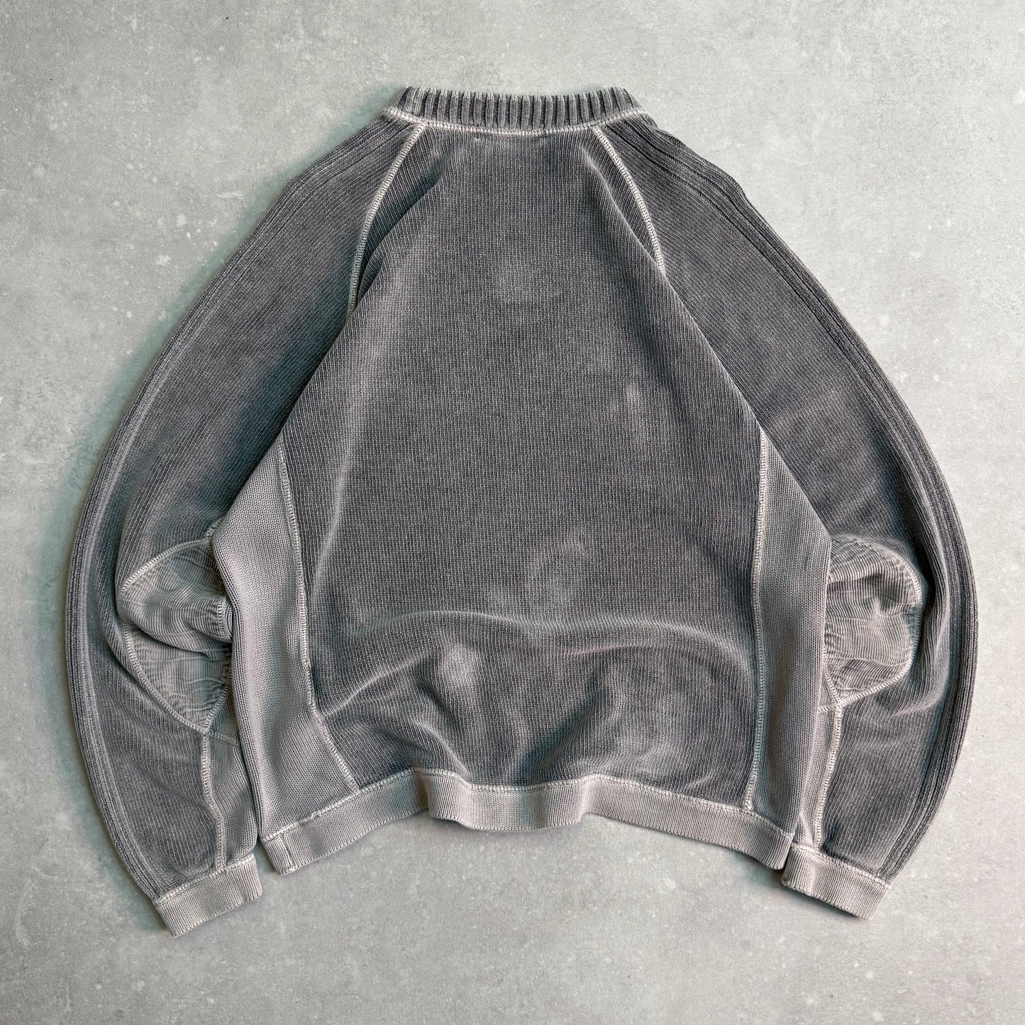 00’s Quiksilver Corduroy Knit Jumper (L)