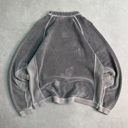 00’s Quiksilver Corduroy Knit Jumper (L)