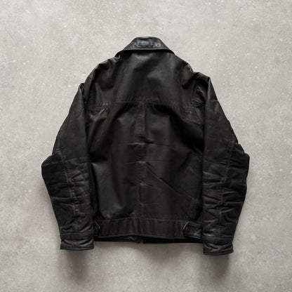 00's Quiksilver Leather Jacket (M)