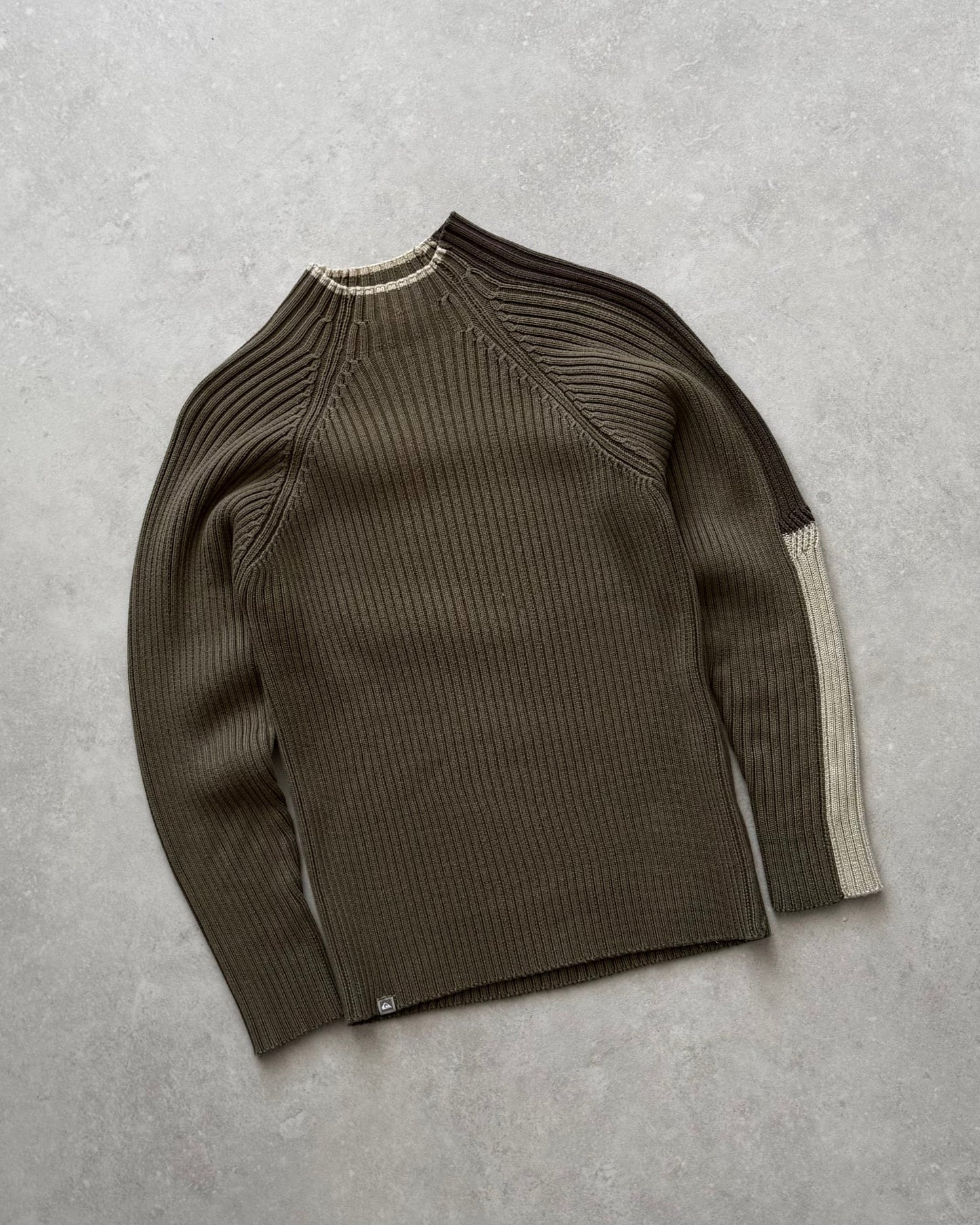 Vintage Quiksilver Cable Knit Jumper (S)