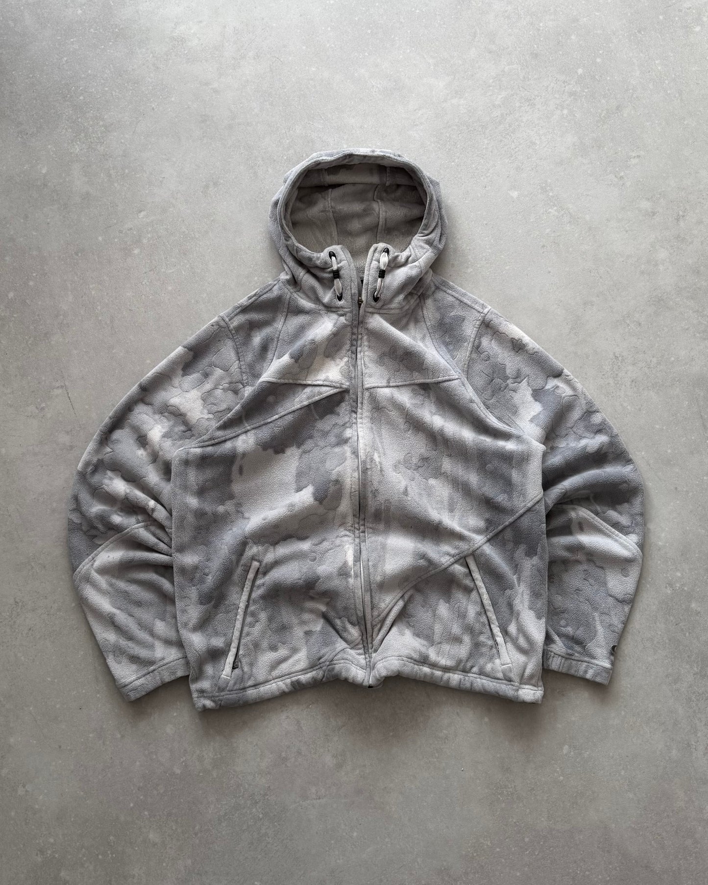 Vintage Oakley Zip-Up Fleece Hoodie (L)
