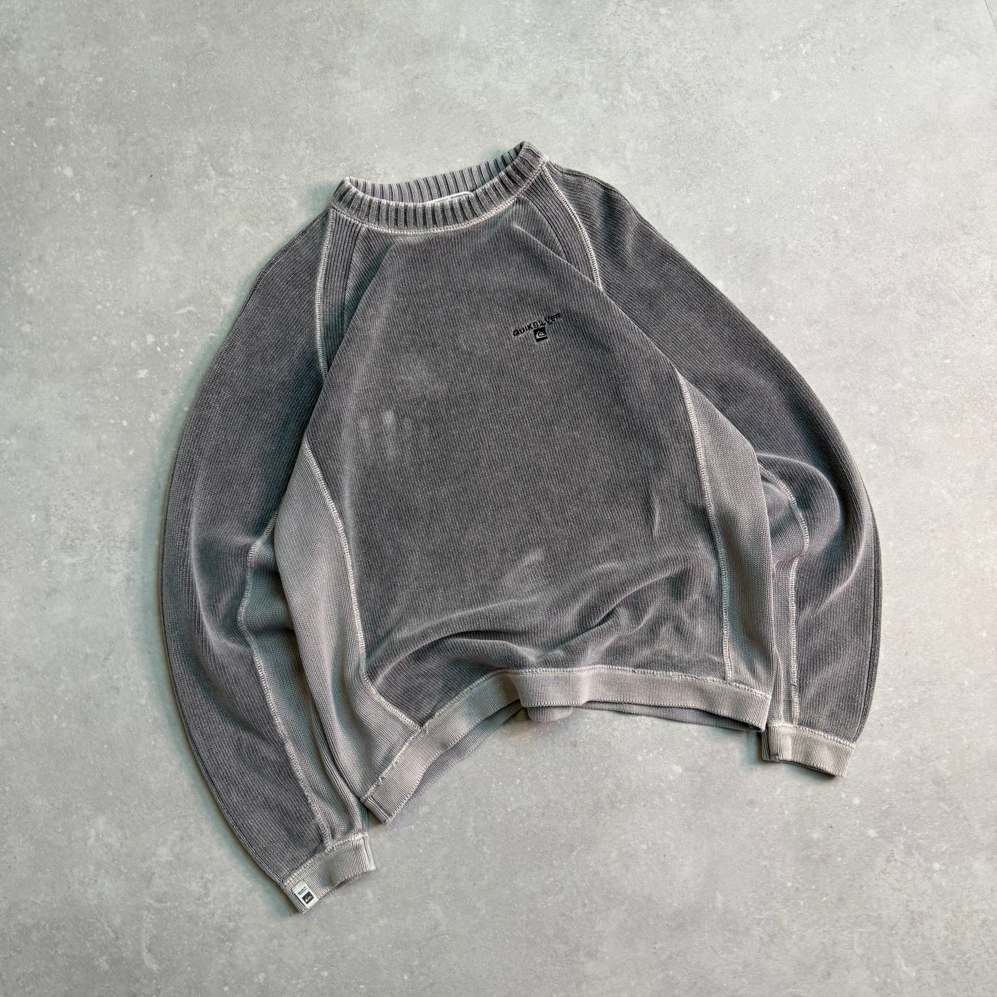 00’s Quiksilver Corduroy Knit Jumper (L)