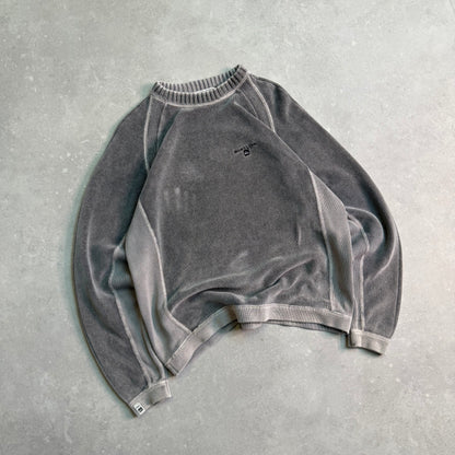 00’s Quiksilver Corduroy Knit Jumper (L)