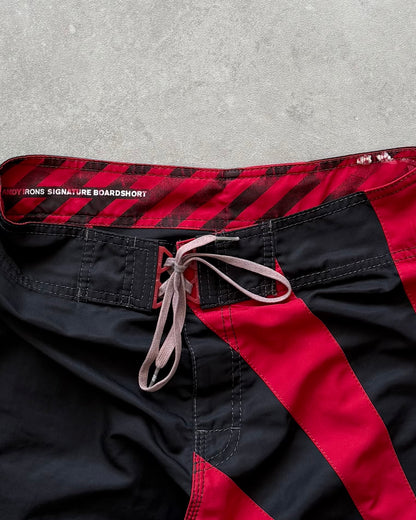 Vintage Billabong Andy Irons Rising Sun Boardshorts (31)