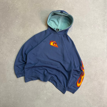 00’s Quiksilver Flame Hoodie (M)