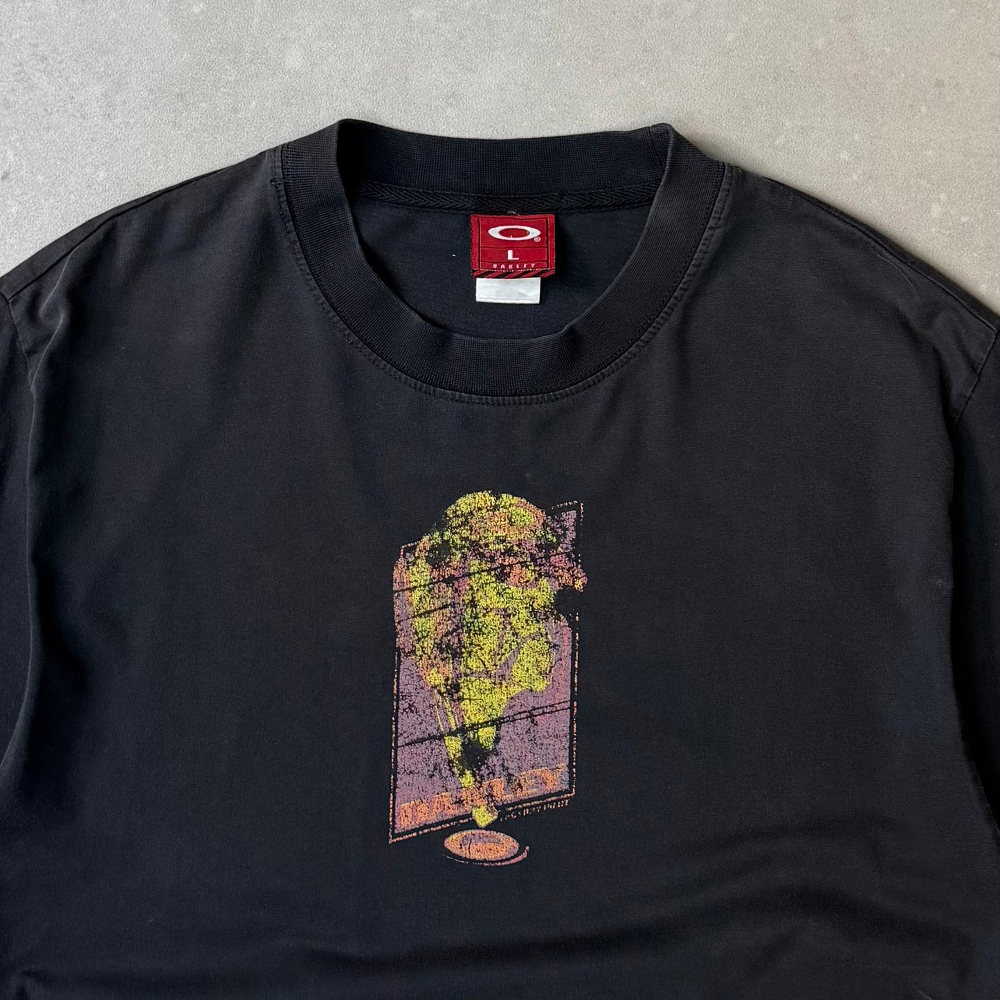 00's Oakley Bob Head T-shirt (L)