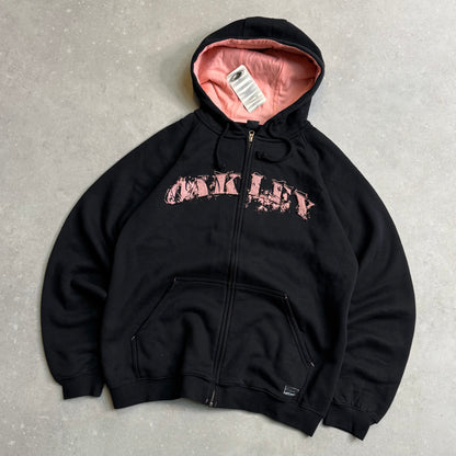 Deadstock 00's Oakley Zip-up Hoodie (M) BNWT