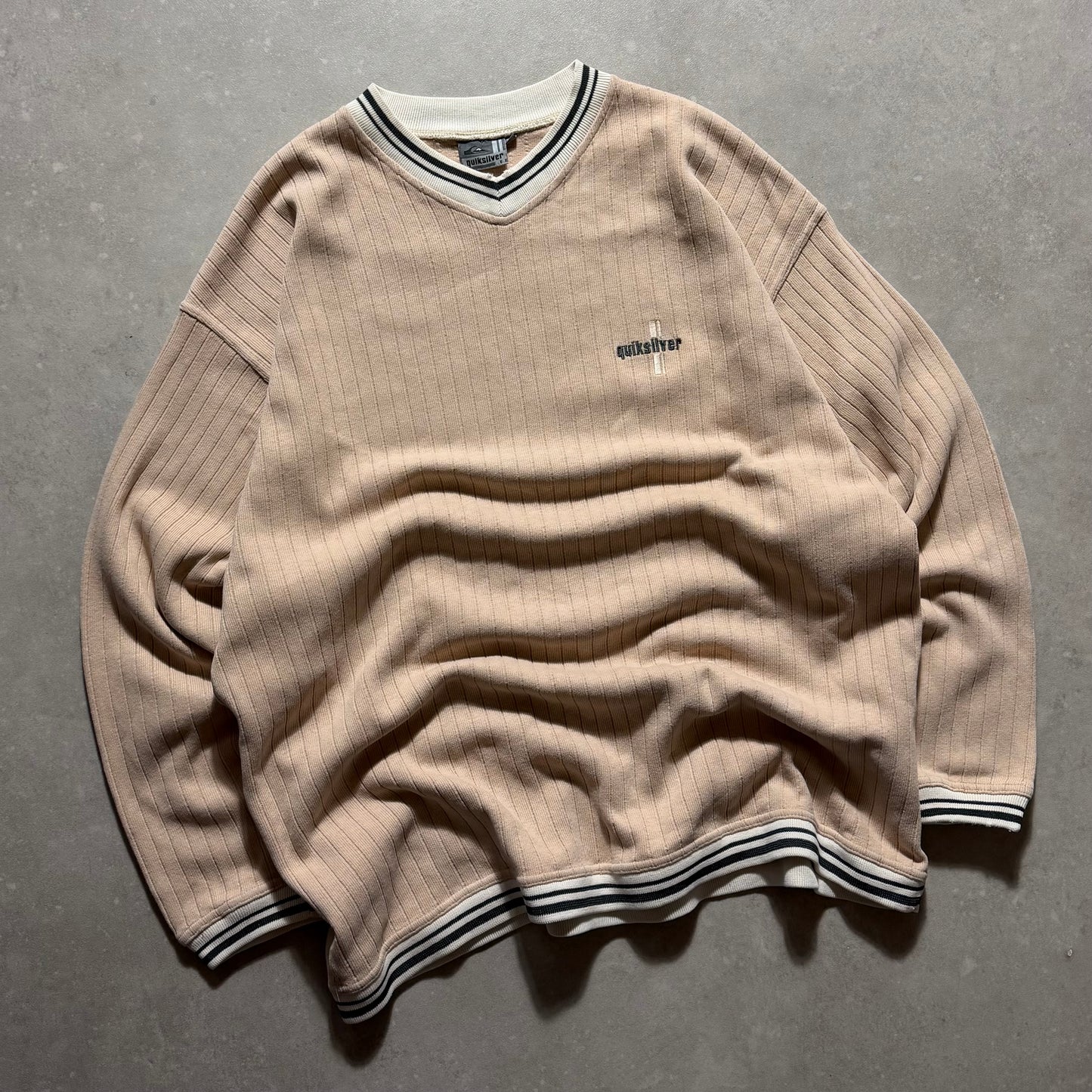 90’s Quiksilver Knit Sweatshirt (XL)