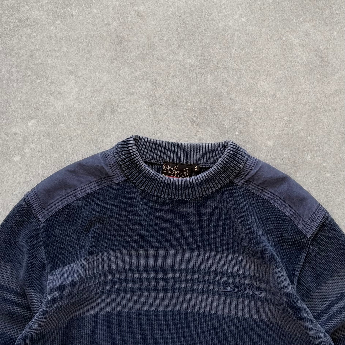 00’s Quiksilver Corduroy Knit Jumper (S)