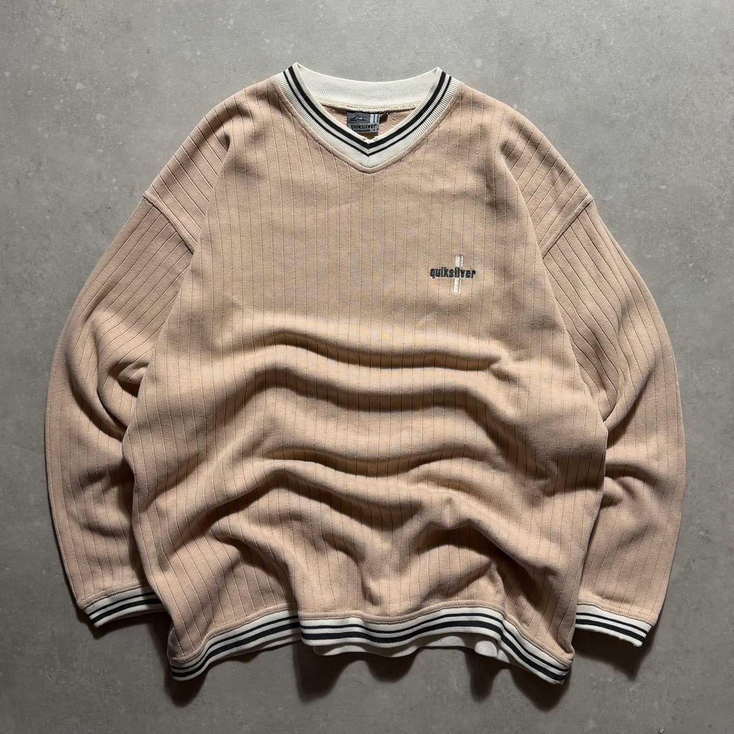 90’s Quiksilver Knit Sweatshirt (XL)