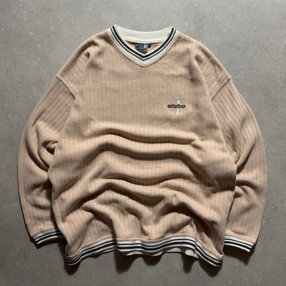 90’s Quiksilver Knit Sweatshirt (XL)