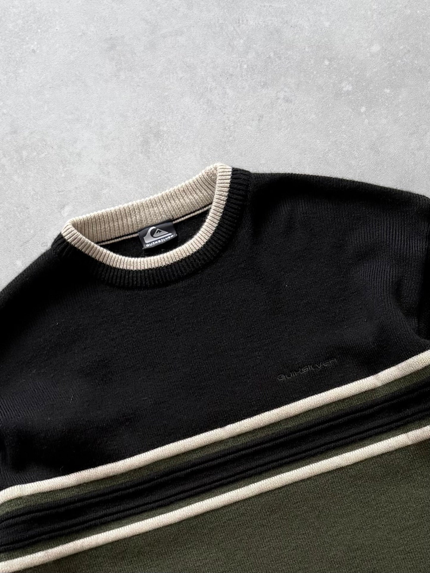 Vintage Quiksilver Knit Jumper (XL)