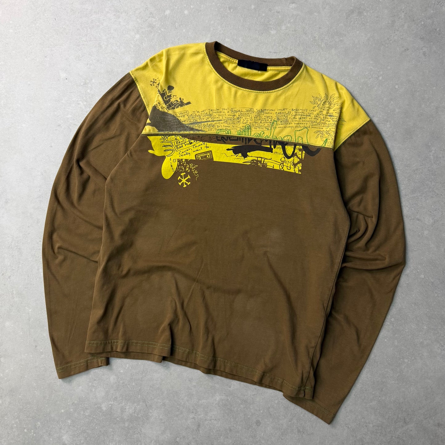 00’s Quiksilver Longsleeve T-Shirt (S)