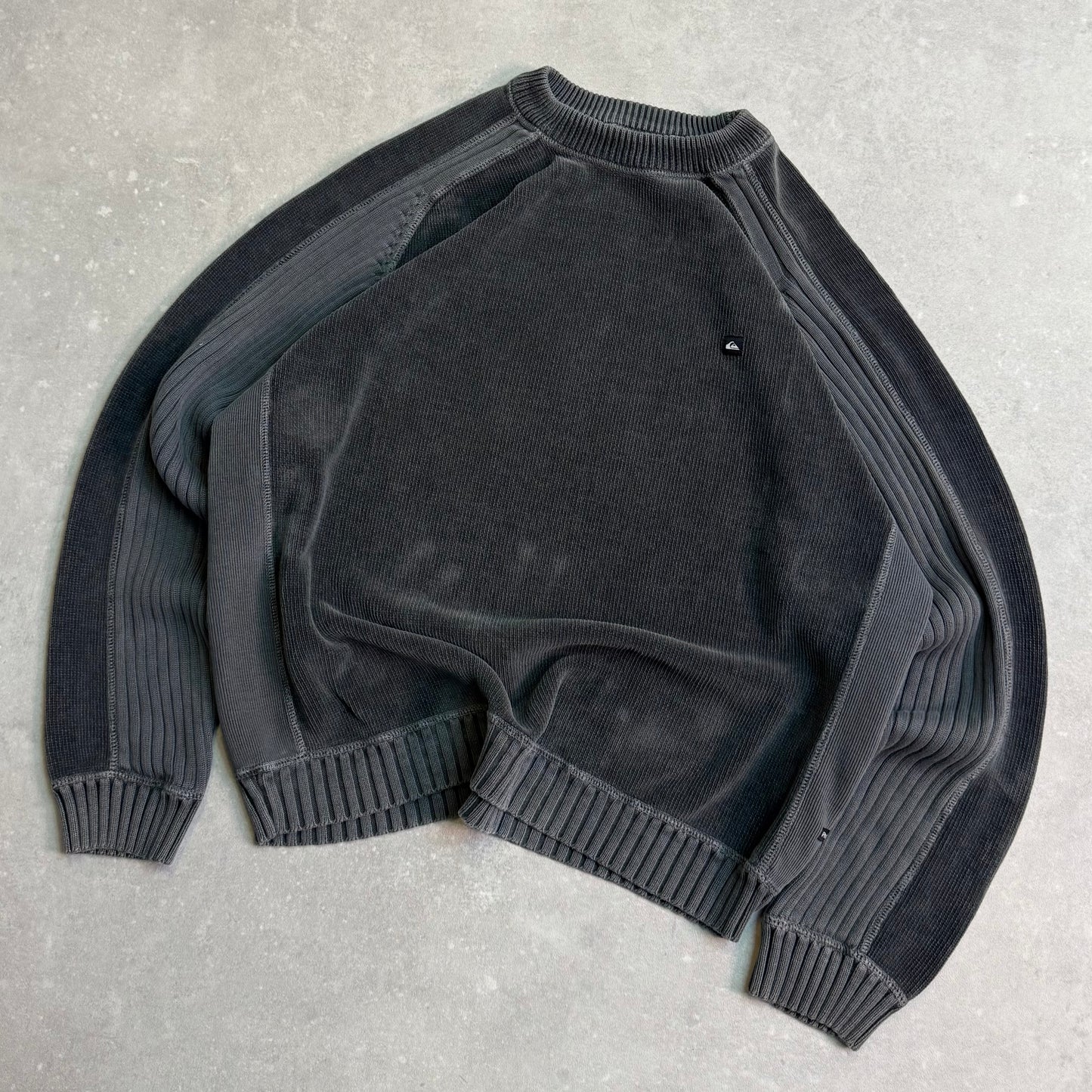 00’s Quiksilver Corduroy Knit Jumper (XL)