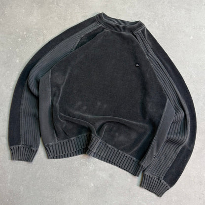00’s Quiksilver Corduroy Knit Jumper (XL)