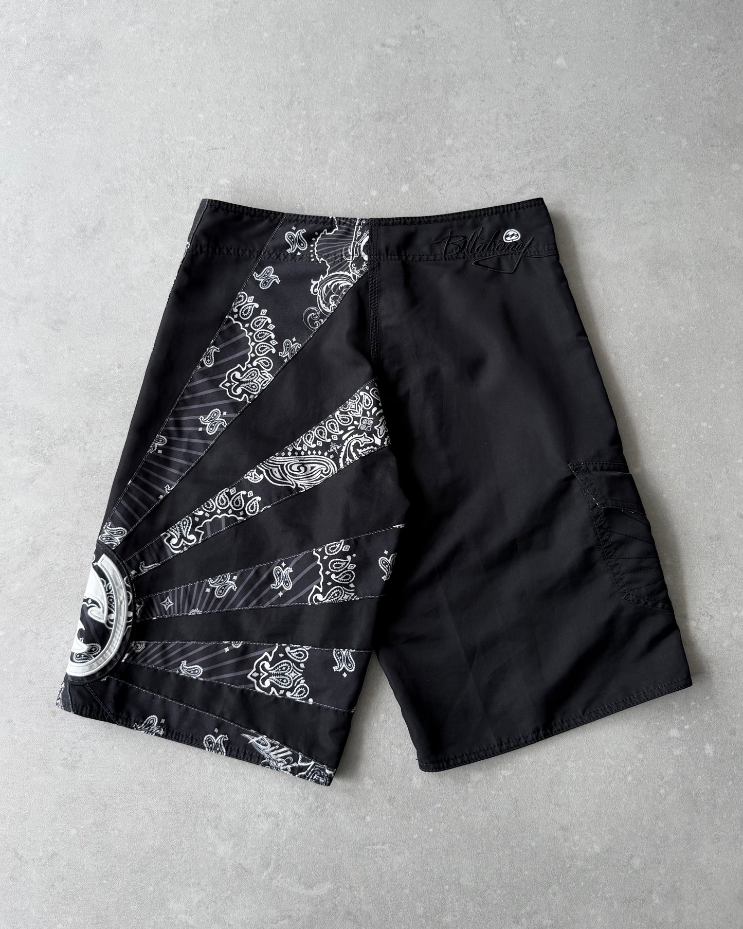 Vintage Billabong Rising Sun Paisley Boardshorts (31)