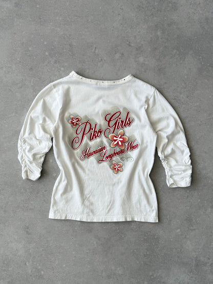 Vintage Piko Long Sleeve T-shirt (M)