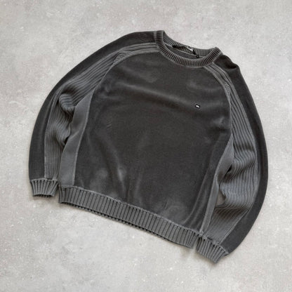 00’s Quiksilver Corduroy Knit Jumper (L)