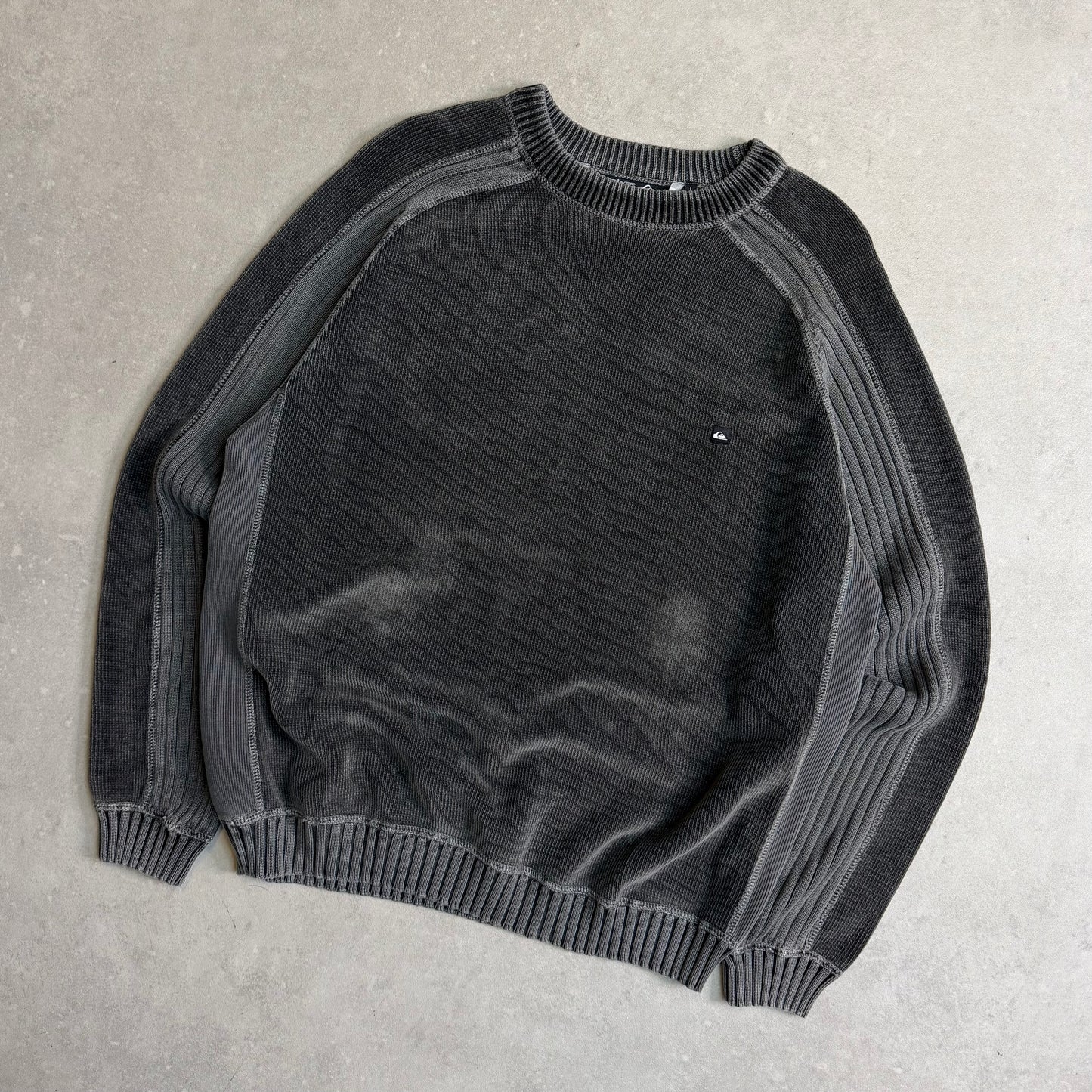 00's Quiksilver Corduroy Knit Jumper (L)