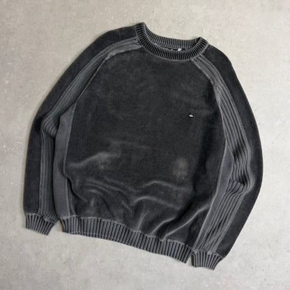 00's Quiksilver Corduroy Knit Jumper (L)