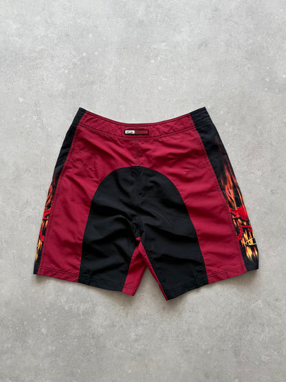 Vintage Oakley Flame Boardshorts (32)