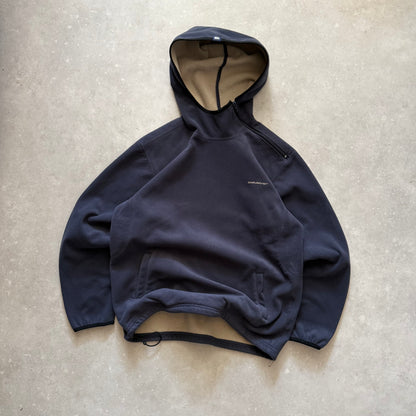 00’s Quiksilver Shoulder Zip Hoodie (M)