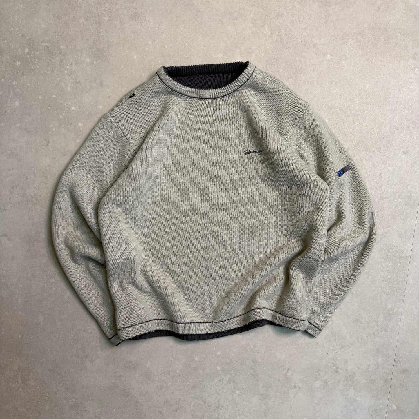 00’s Reversible Billabong Knit Jumper (M)