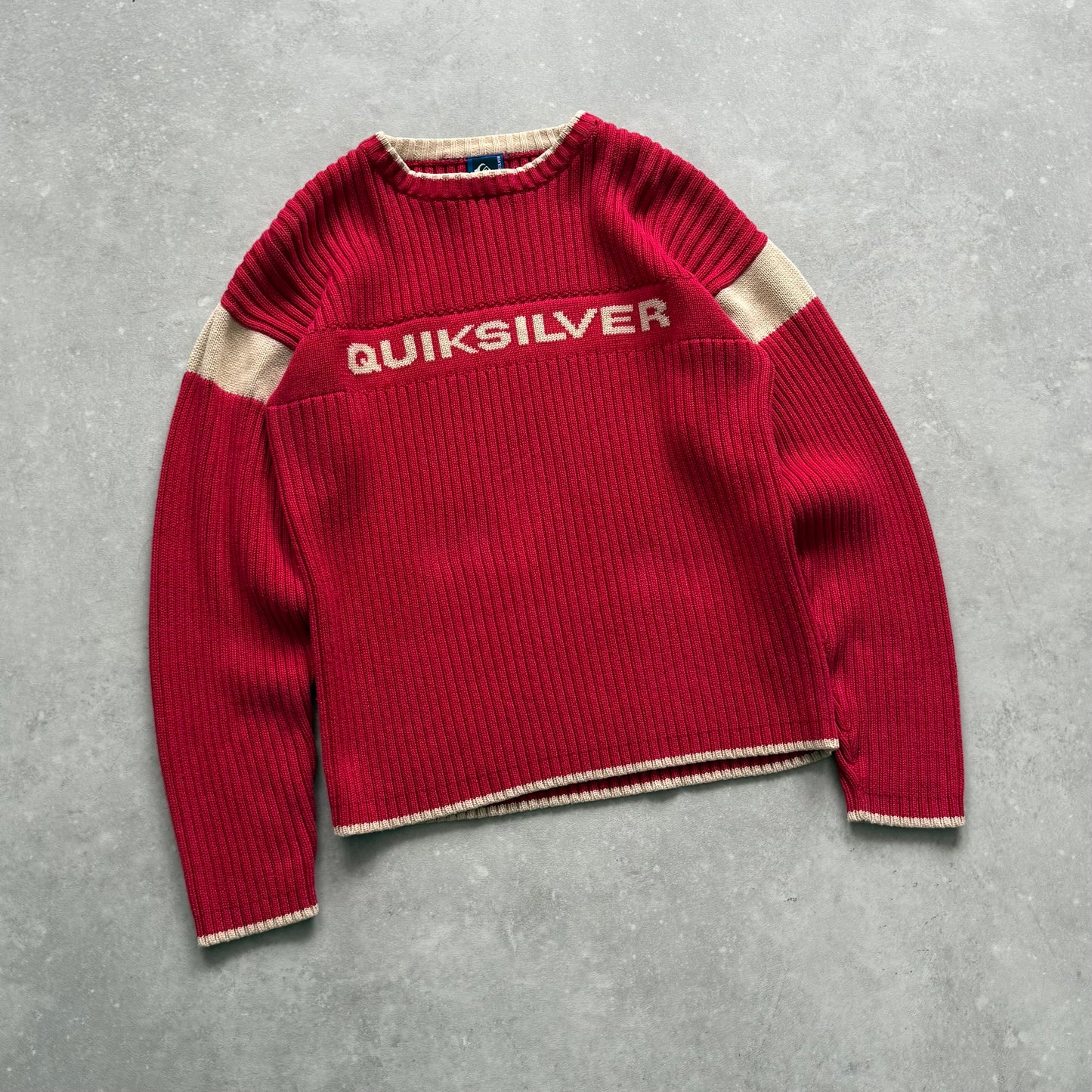 00's Quiksilver Cable Knit Jumper (8)