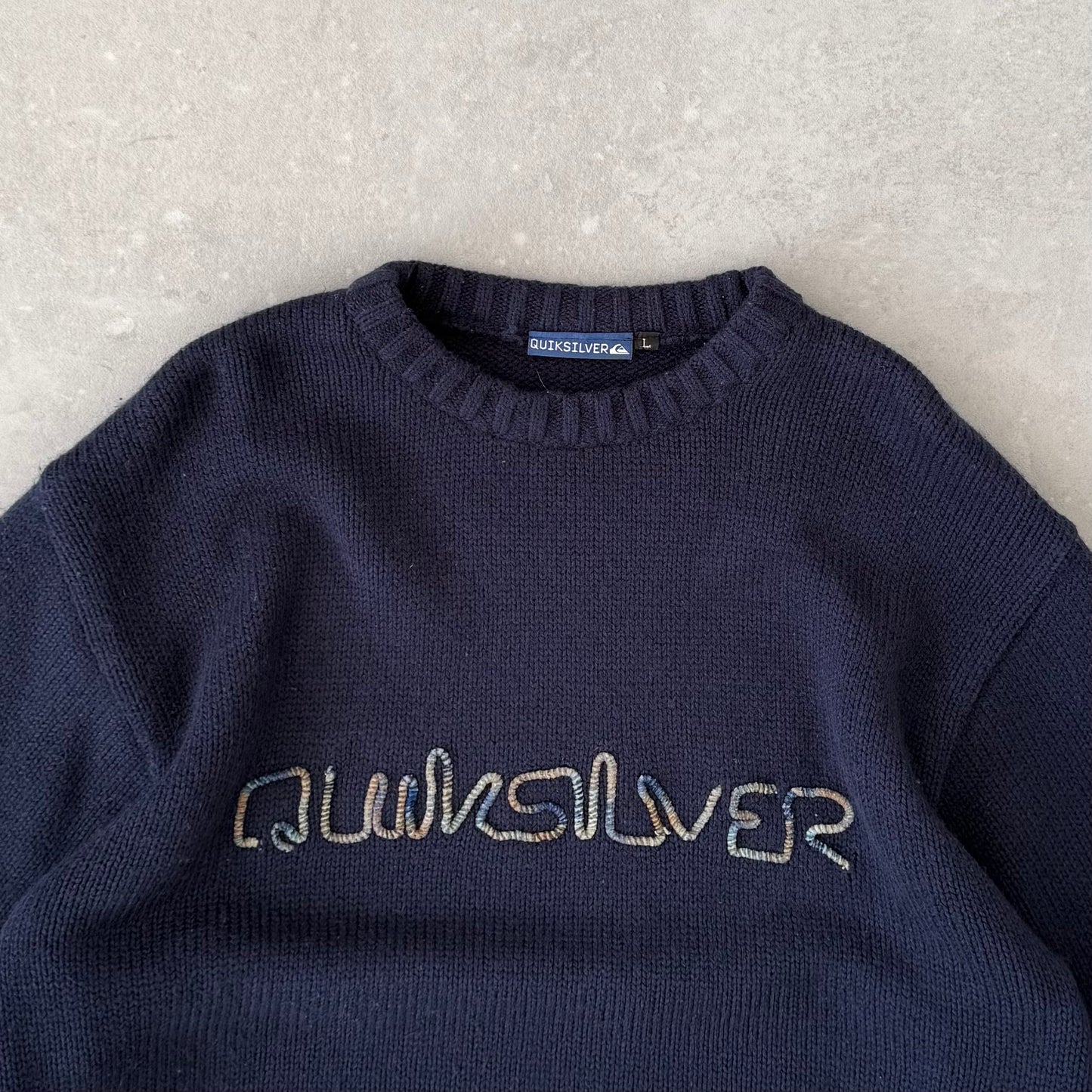 00’s Quiksilver Knit Jumper (L)