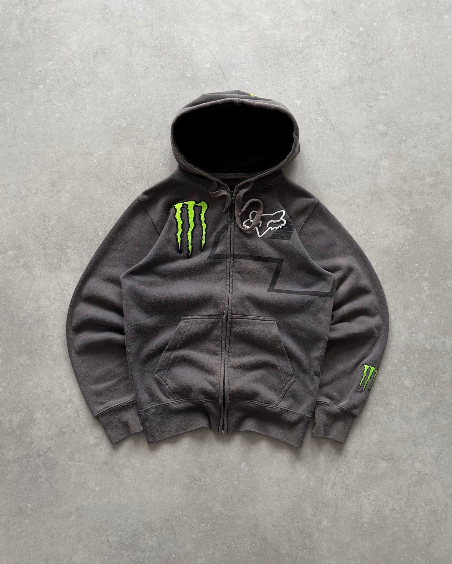 Vintage Fox Racing Zip Up Hoodie (S)