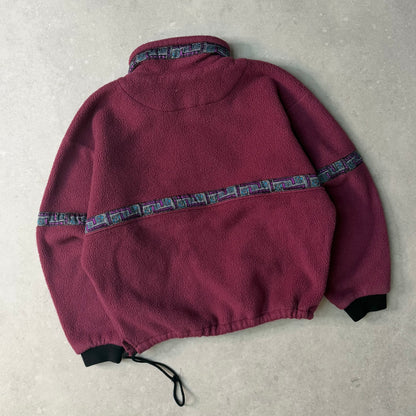 90's Quiksilver Aztec Fleece Jumper (S)