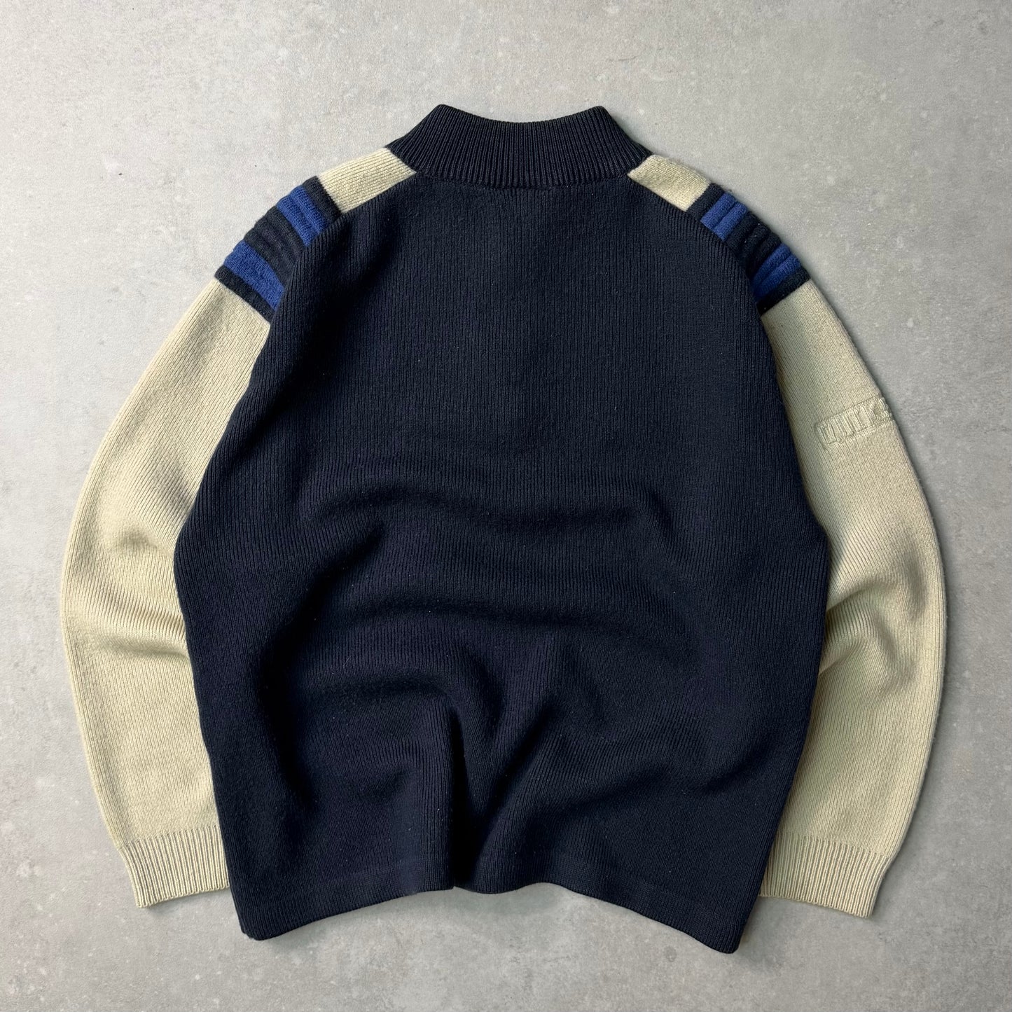 00's Quiksilver 1/4 zip Knit Jumper (S)