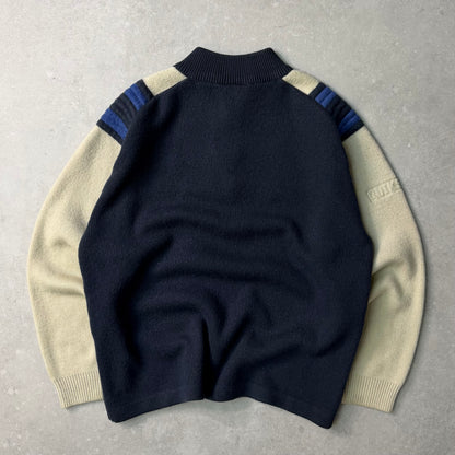 00's Quiksilver 1/4 zip Knit Jumper (S)