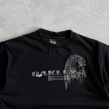 00's Oakley Medusa Print T-shirt (M)