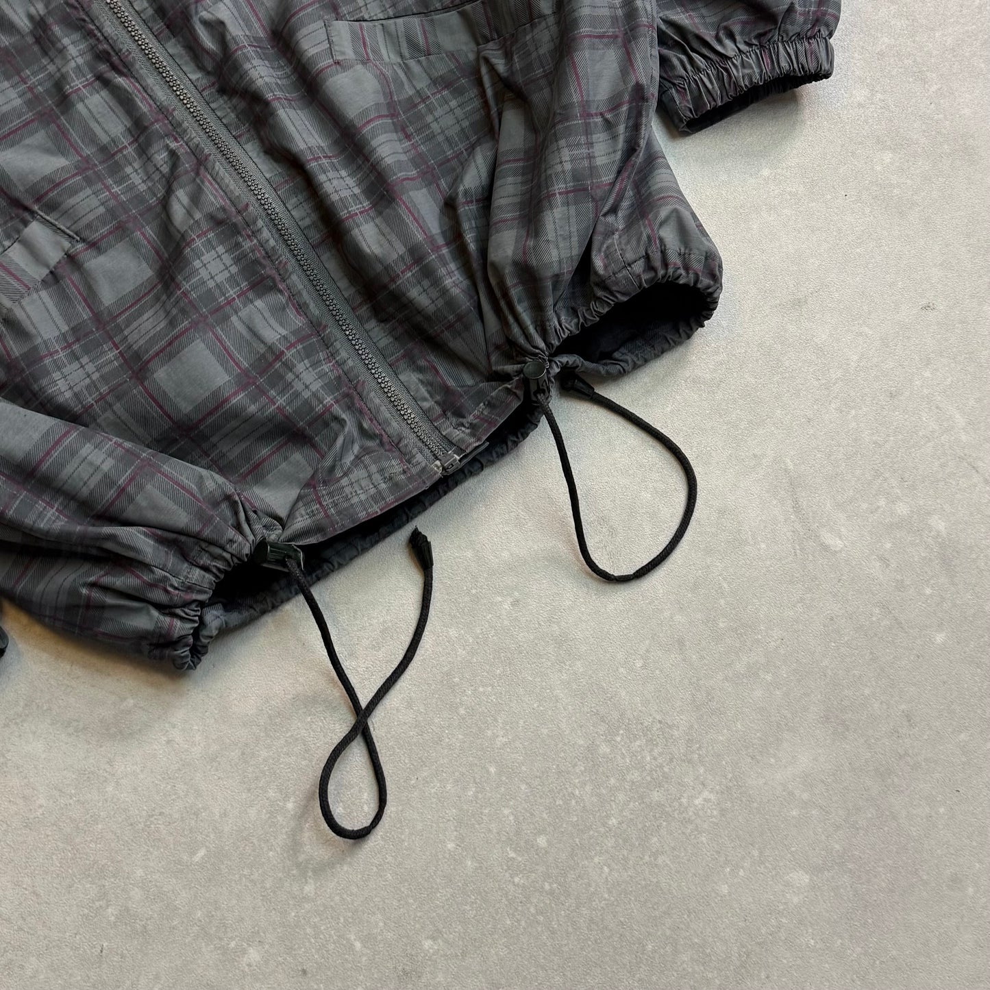 90's Quiksilver Plaid Shell Jacket (L)
