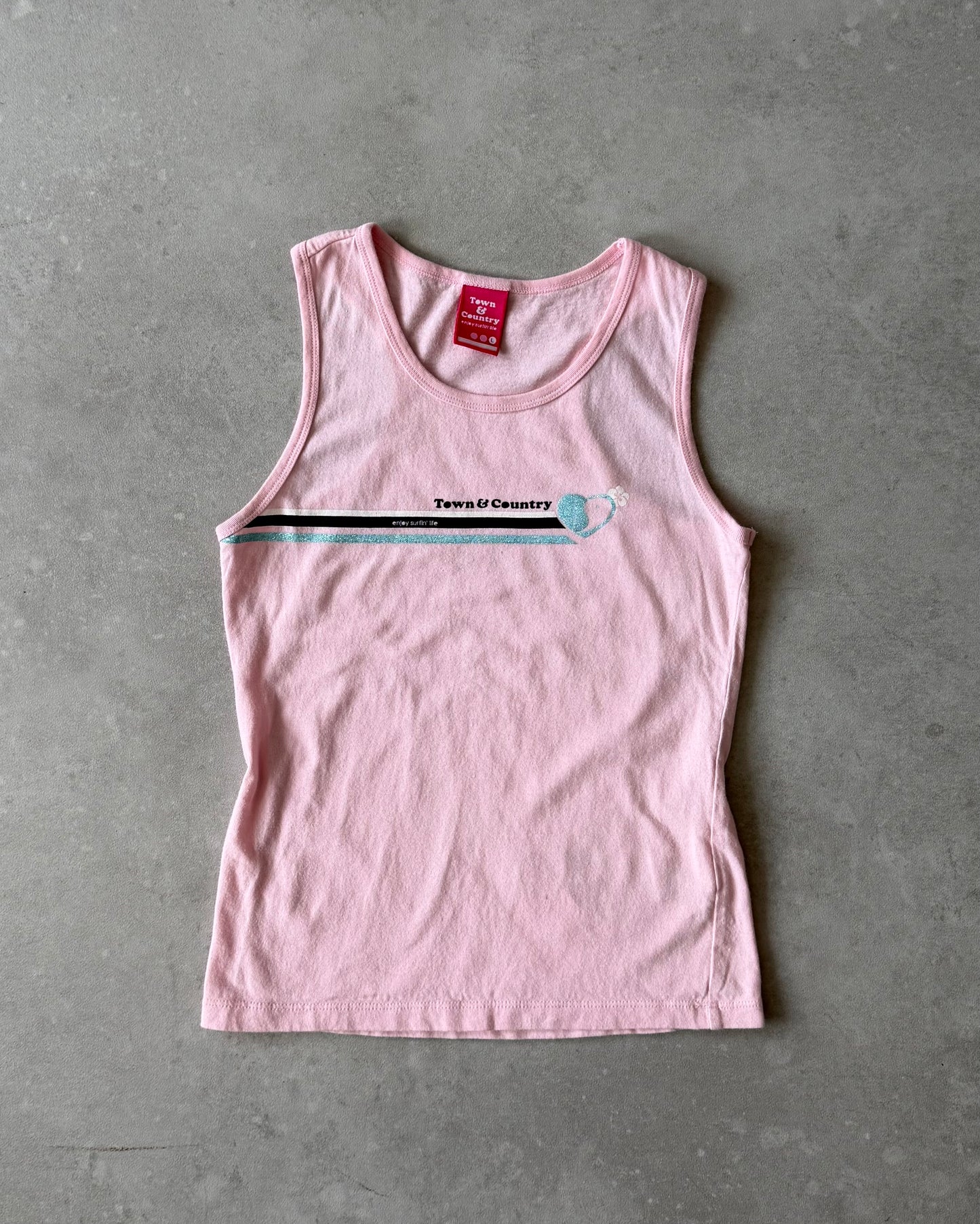 Vintage Town & Country Vest Top (M)