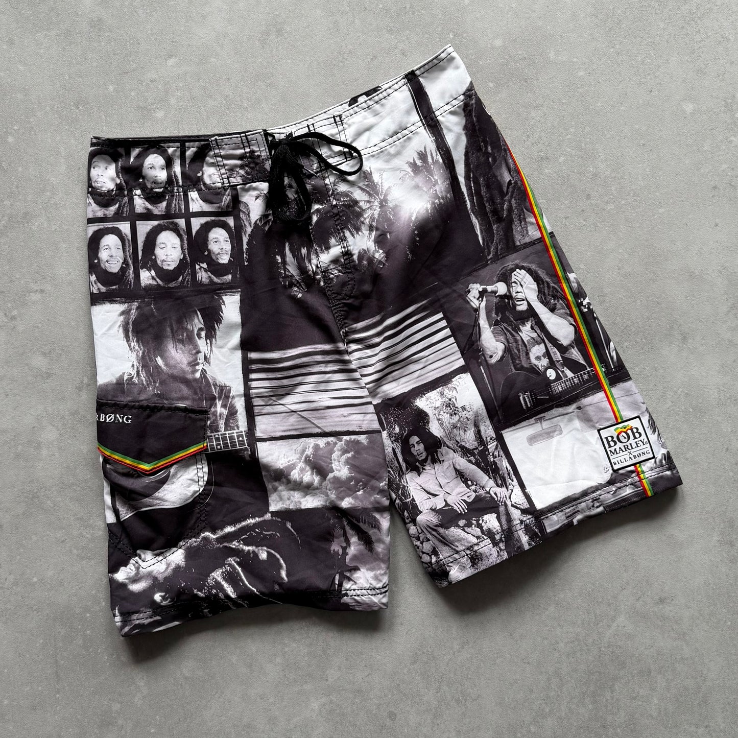 Vintage Bob Marley Billabong BoardShorts (36)