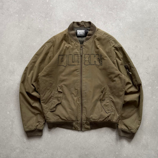 00’s Quiksilver Bomber Jacket (M)