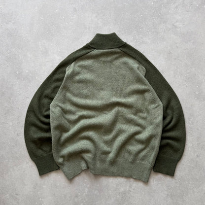 Vintage Billabong Full Zip Knit Jumper (XL)
