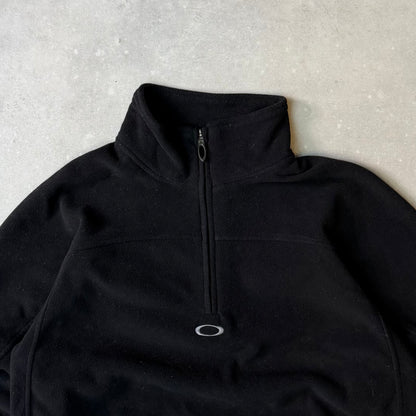 00's Oakley 1/4 Zip Fleece (M)