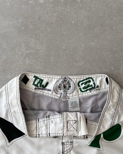 Vintage Billabong Taj Burrows Royal Flush Boardshorts (34)