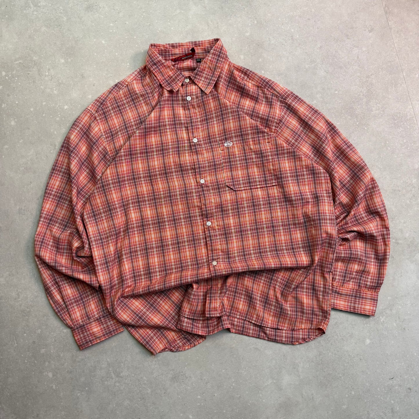 00’s Quiksilver Long Sleeve Shirt (XXL)