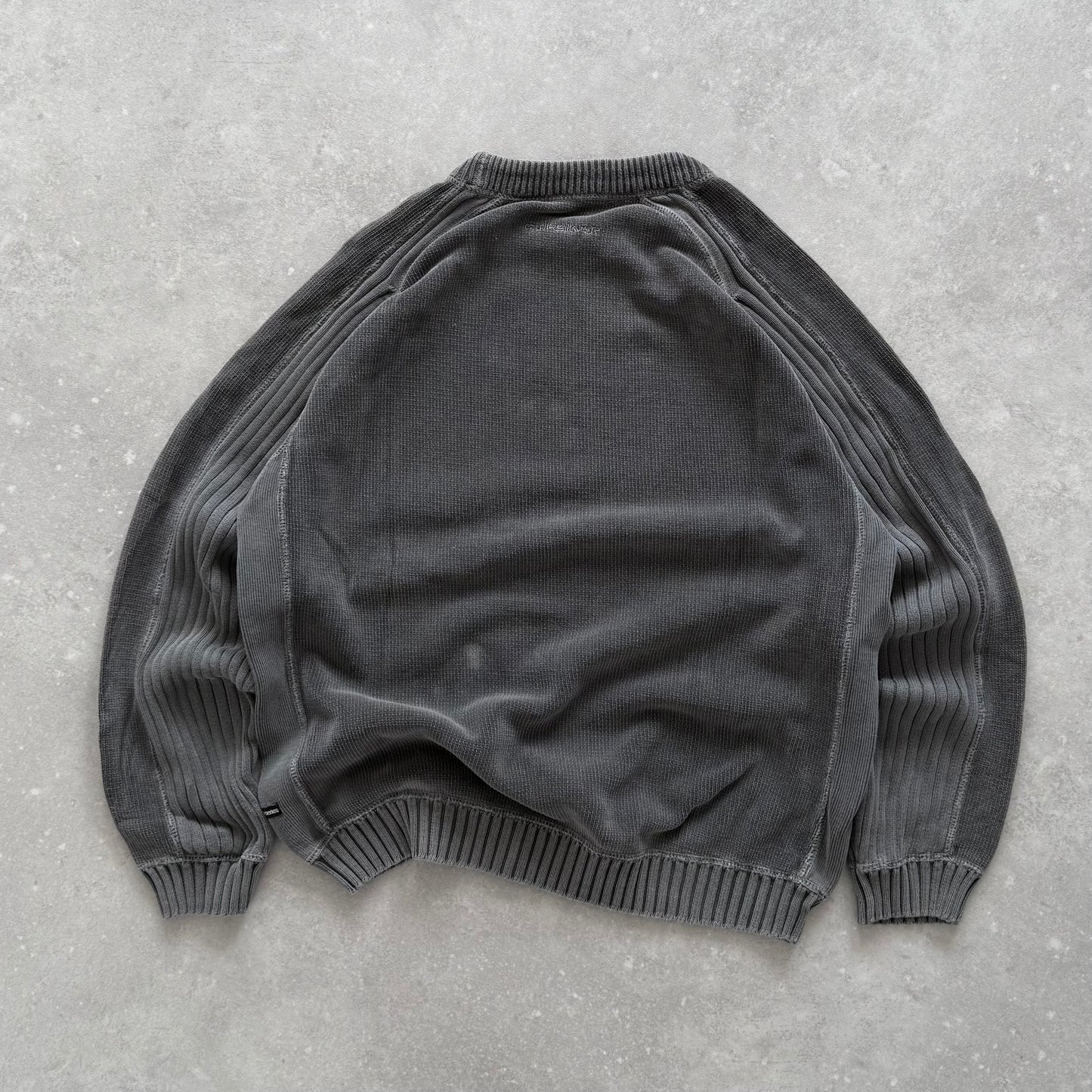 00’s Quiksilver Corduroy Knit Jumper (L)