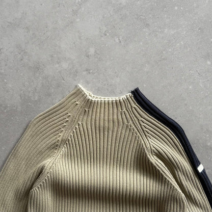 Vintage Quiksilver Ribbed Knit Jumper (M)