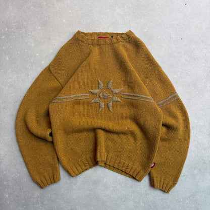 00's Quiksilver Knit Jumper (M)