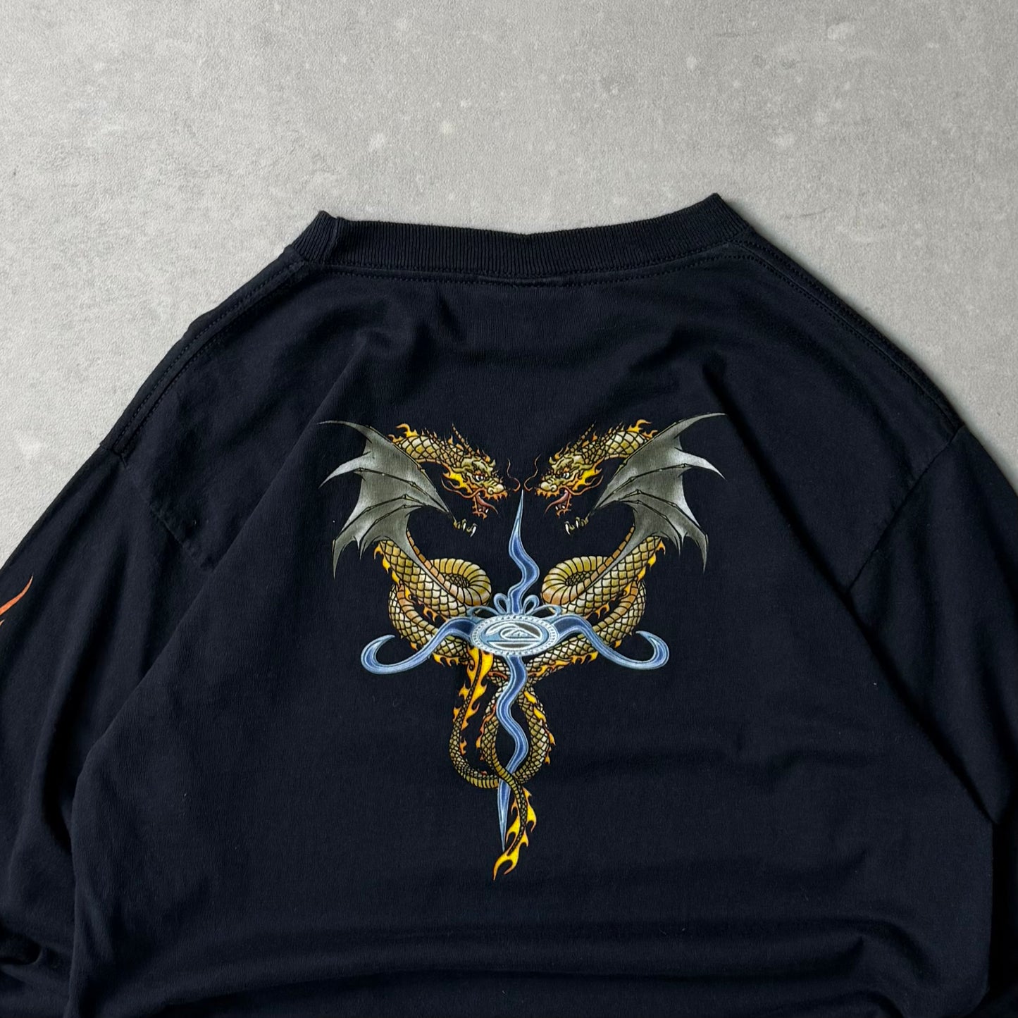 00's Quiksilver Dragon Long Sleeve Tee (S)