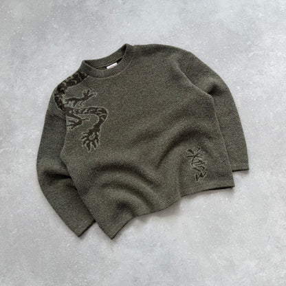 00’s Oxbow Dragon Knit Jumper (S)