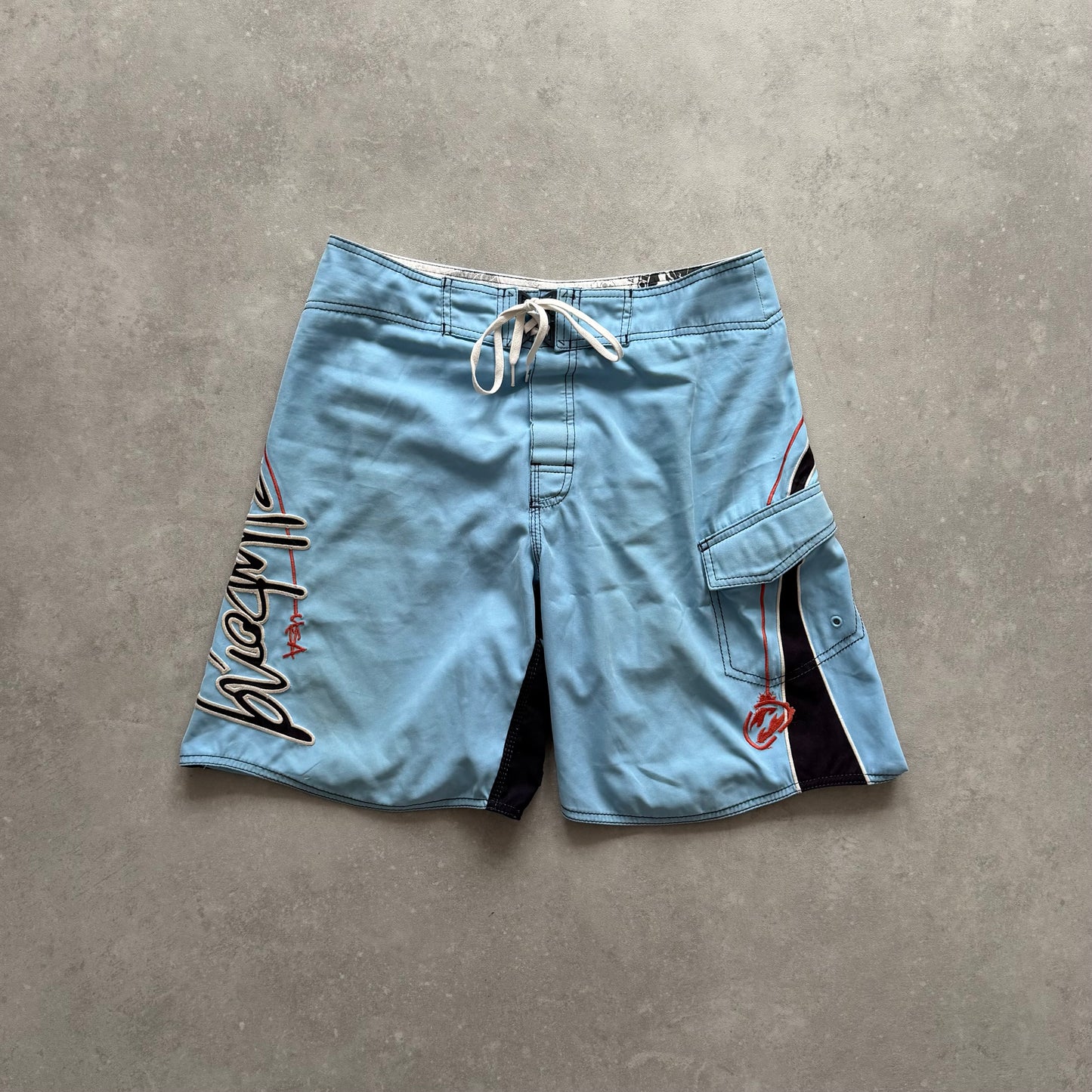 Vintage Billabong Mark Occhilupo Boardshorts (32)