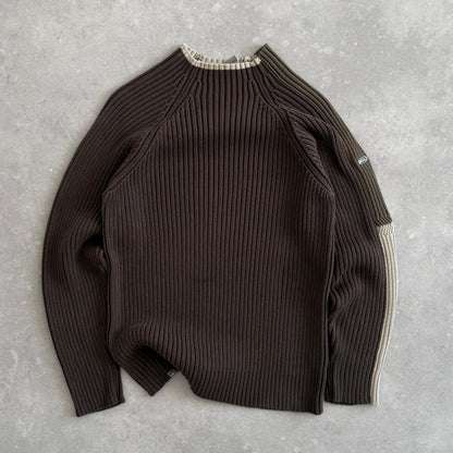 00’s Quiksilver Cable Knit Jumper (L)